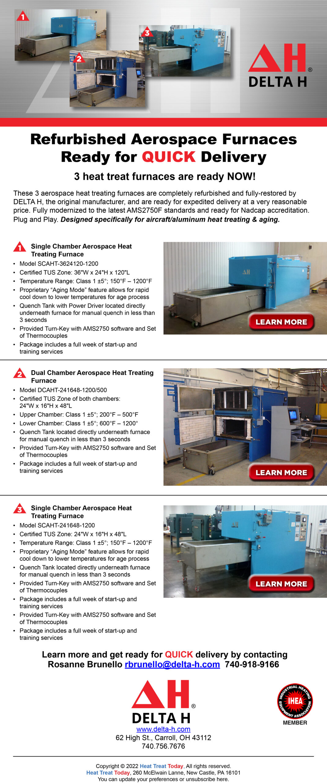 Heat Treat Custom E-Blasts 2026
